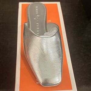 Katy Perry Collections Silver Mules